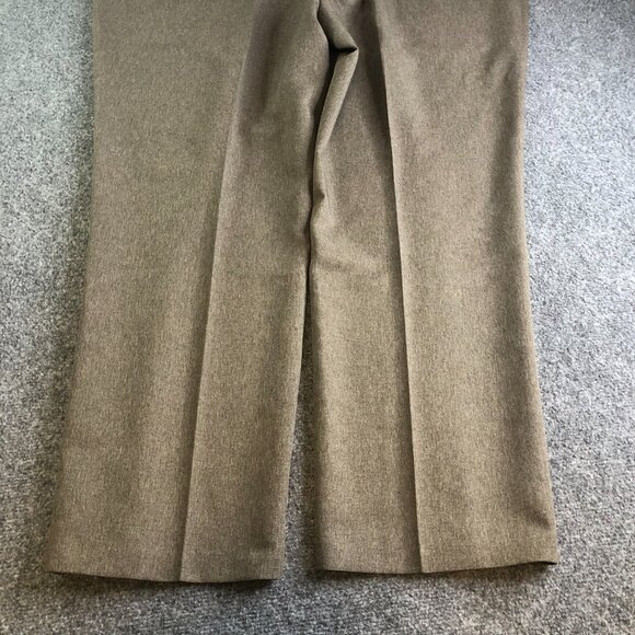 Levis Pants Mens 52x30 Brown Tan Action Slacks Trousers Vintage Pockets - Picture 10 of 11